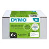Dymo 2093092 | fraktetiketter - namnskyltar | 6-pack 99014 (ORIGINAL) 2093092 089160