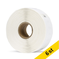 Dymo 2093094 | 11354 | avtagbara etiketter (varumärket 123ink) till 550 & 5XL | 6st 650882