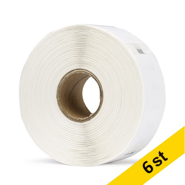 Dymo 2093094 | 11354 | avtagbara universaletiketter (varumärket 123ink) | 6st 089163 - 1