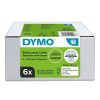 Dymo 2093094 | avtagbara etiketter | 6-pack 11354 (ORIGINAL) 2093094 089162