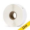 Dymo 2093095 | 11354 | avtagbara universaletiketter (varumärket 123ink) | 12st