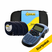 Dymo LT-100H märkmaskin (blå) med förvaringsväska + 3 tejp 833490