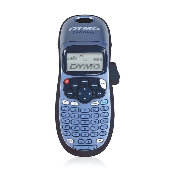 Dymo LetraTag LT-100H märkmaskin + 2 tejp | blå  833409 - 2