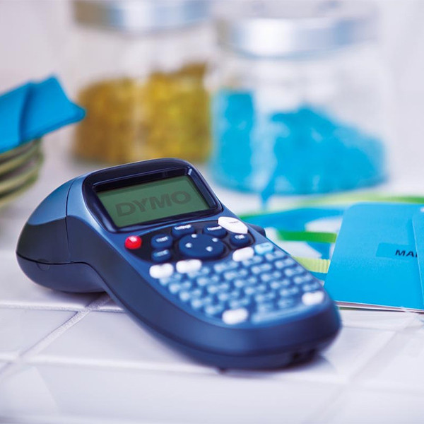Dymo LetraTag LT-100H märkmaskin (blå) 833300 - 3
