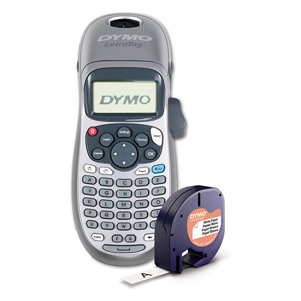 Dymo LetraTag LT-100H märkmaskin (silver) 833425 - 2
