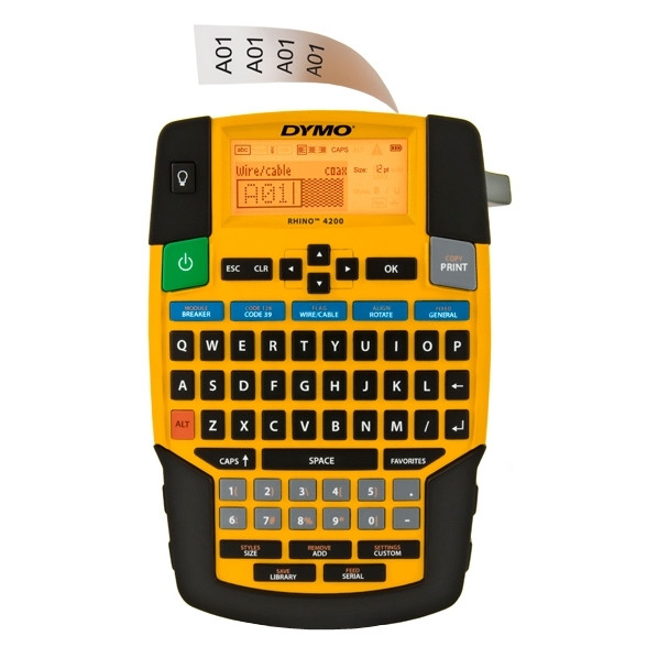 Dymo RHINO 4200 industriell etikettskrivare (QWERTY) S0955990 833327 - 1