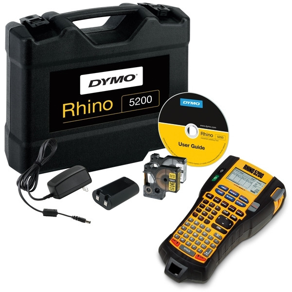 Dymo RHINO 5200 industriell märkmaskin med väska S0841400 833329 - 1