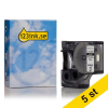 Dymo S0718100 | 18488 | IND Rhino | FlexiBle | svart text - vit tejp | 12mm (varumärket 123ink) | 5st