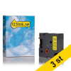 Dymo S0718340 | 18058 | IND Rhino | Heat Shrink | svart text - gul tejp | 18mm (varumärket 123ink) | 3st