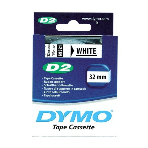 Dymo S0721250 | 69321 | vit tejp | 32mm (original) S0721250 088818 - 1