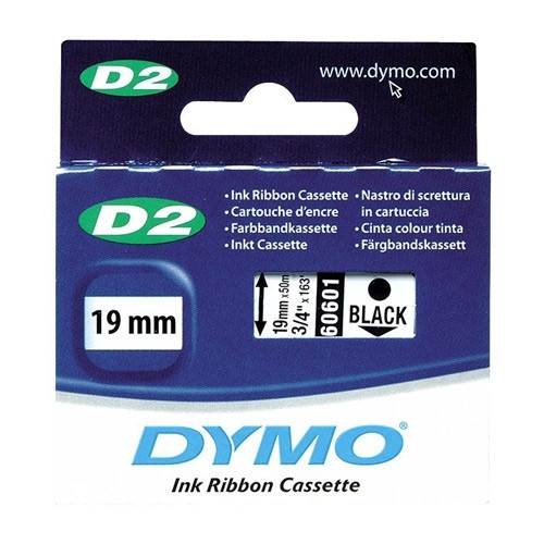 Dymo S0721300 | 60601 | svart färgband | 19mm (original) S0721300 088800 - 1