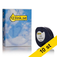 Dymo S0721530 | 12267 | transparent plasttejp | 12mm (varumärket 123ink) | 10st S0721530C 650776