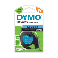 Dymo S0721650 | 91205 | blå plasttejp | 12mm (original) S0721650 088310