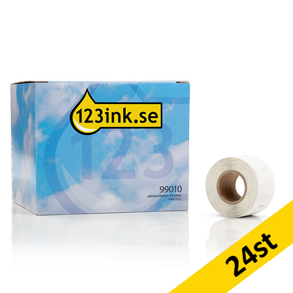 Dymo S0722360 | 13188 | adressetiketter | 99010 till 550 & 5XL (varumärket 123ink) | 24st 650884 - 1
