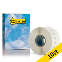 Dymo S0722410 | 99013 | breda transparenta adressetiketter (varumärket 123ink) till 550 & 5XL | 10st 650892