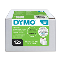 Dymo S0722420 | 13186 | fraktetiketter - namnskyltar | 99014 (ORIGINAL) | 12st S0722420 088548