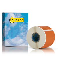 Dymo S0722430 | 99014 | frakt- och namnskyltsetiketter | orange (varumärket 123ink) 089373