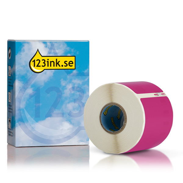 Dymo S0722430 | 99014 | frakt- och namnskyltsetiketter | rosa (varumärket 123ink) 089375 - 1