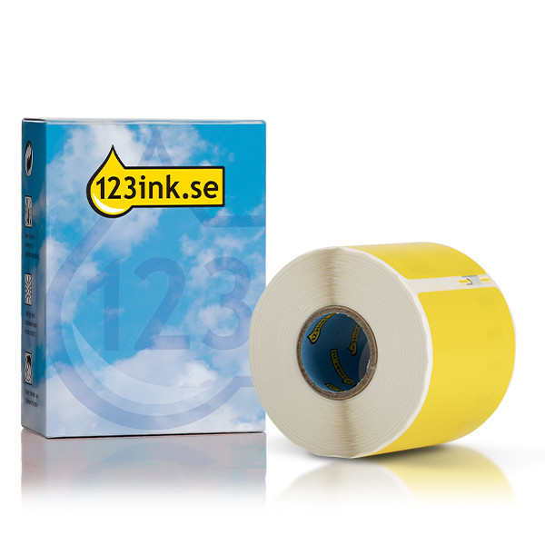 Dymo S0722430 | 99014 | fraktetiketter - namnskyltar | gul (varumärket 123ink) 089372 - 1