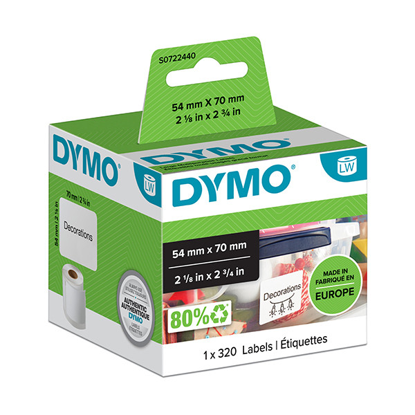 Dymo S0722440 | 99015 | stora universaletiketter (original) S0722440 088510 - 1