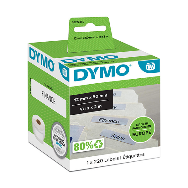 Dymo S0722460 | 99017 | hängmappsetiketter (original) S0722460 088512 - 1