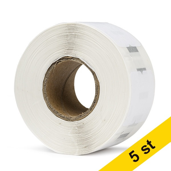 Dymo S0722470 | 99018 | små etiketter (varumärket 123ink) | 5st S0722470C 650582 - 1