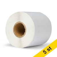 Dymo S0722480 | 99019 | breda hängmappsetiketter (varumärket 123ink) | 5st  650548