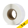 Dymo S0722530 | 11353 | universaletiketter (varumärket 123ink) | 5st  650525