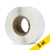 Dymo S0722530 | 11353 | universaletiketter (varumärket 123ink) | 5st 653102 - 1