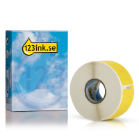 Dymo S0722550 | 11355 | avtagbara universaletiketter | gul (varumärket 123ink) 089356