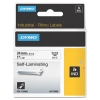 Dymo S0773860 | 1734821 | IND Rhino | self laminating labels | svart text - vit tejp | 24mm (original)