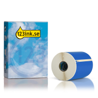 Dymo S0904980 | extra stora fraktetiketter | blå (varumärket 123ink) 089377
