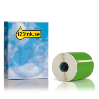 Dymo S0904980 | extra stora fraktetiketter | grön (varumärket 123ink) 089378