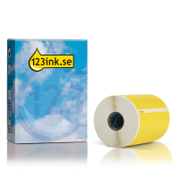 Dymo S0904980 | extra stora fraktetiketter | gul (varumärket 123ink) 089380
