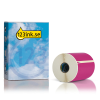 Dymo S0904980 | extra stora fraktetiketter | rosa (varumärket 123ink) 089383