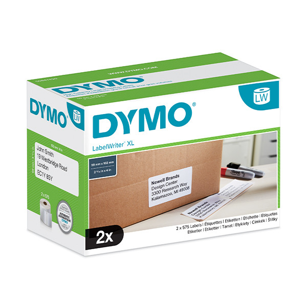 Dymo S0947420 | stora fraktetiketter | vita (original) 088560 - 1