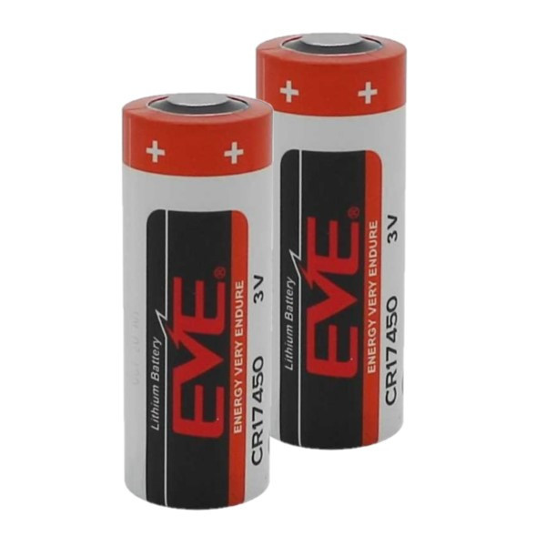 EVE CR17450 / CR17450E-R Lithium batteri | 3V 2,4 Ah | 2st AEV00033 - 1