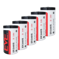EVE ER34615 | 3,6V 19Ah | D batteri | 5st AEV00056