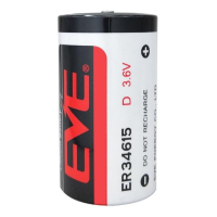 EVE ER34615 | 3,6V 19Ah | D batteri 33600 ER20 ER32L615 ER34615 LS-33600-CN AEV00029
