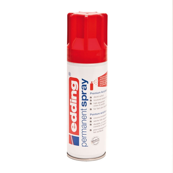 Edding 5200 Sprayfärg akryl blank röd | 200 ml 4-5200952 239073 - 1
