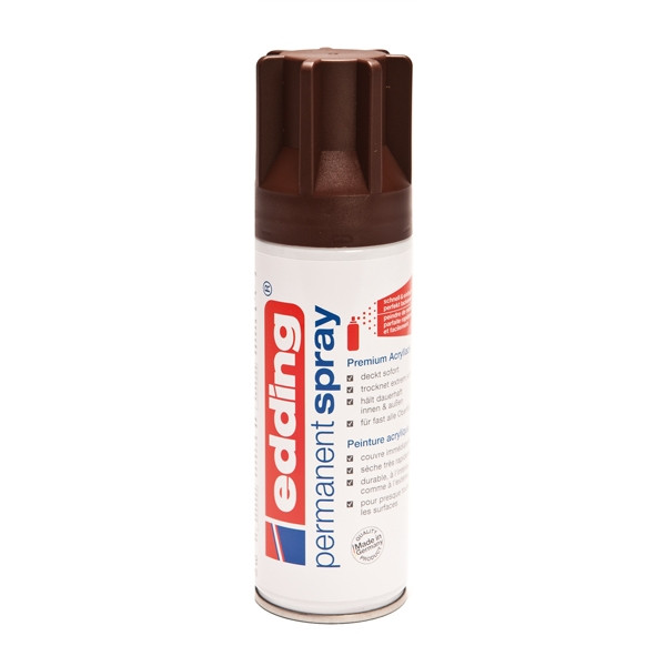 Edding 5200 Sprayfärg akryl matt chokladbrun | 200 ml 4-5200907 239051 - 1