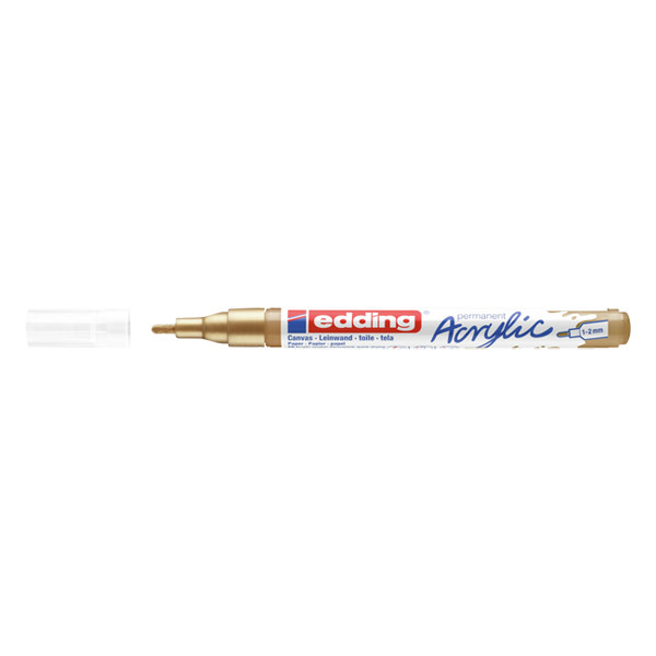 Akrylmarkör 1.0mm - 2.0mm | Edding 5300 | guld 240199 - 1