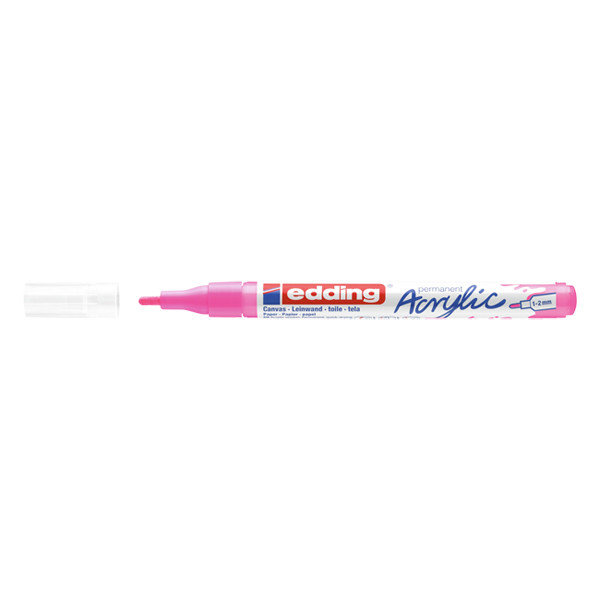 Edding Akrylmarkör 1.0mm - 2.0mm | Edding 5300 | neonrosa 4-5300069 240186 - 1