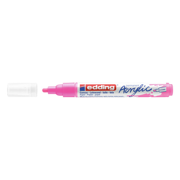 Edding Akrylpenna 2.0mm - 3.0mm | Edding 5100 | neonrosa 4-5100069 240160 - 1