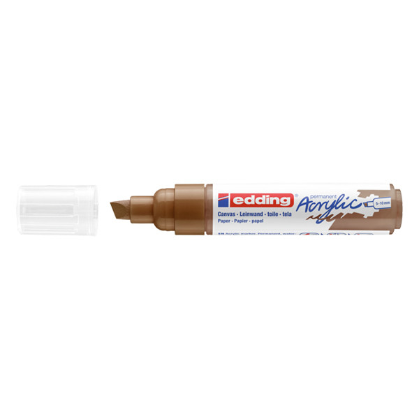 Edding Akrylpenna 5.0mm - 10.0mm | Edding 5000 | hasselnöt 4-5000919 240148 - 1