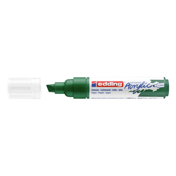 Edding Akrylpenna 5.0mm - 10.0mm | Edding 5000 | mossgrön 4-5000904 240139 - 1