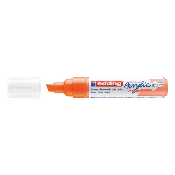 Edding Akrylpenna 5.0mm - 10.0mm | Edding 5000 | neonorange 4-5000066 240133 - 1