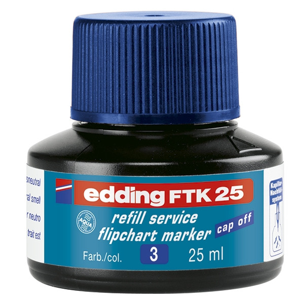 Edding Bläckrefill märkpennor | Edding FTK 25 | blå 4-FTK25003 200956 - 1