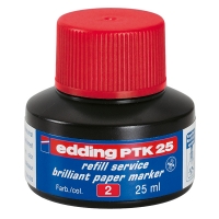 Edding Bläckrefill märkpennor | Edding PTK 25 | 25ml | röd 4-PTK25002 239222