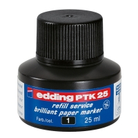Edding Bläckrefill märkpennor | Edding PTK 25 | 25ml | svart 4-PTK25001 239221